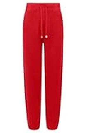 Apart Apart gebreide joggingbroek van een zachte viscose-mix met kasjmier, , 42