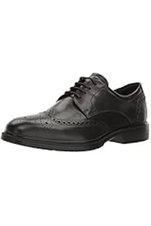 Ecco LISBON, Herren Brogues, Schwarz (Black 1001), 44 EU (10 UK)