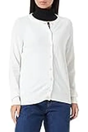 Benetton Coreana shirt M/L 1035E5600 trui Cardigan, wit 000, XL voor dames