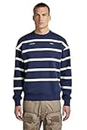 G-Star RAW Heren Placed sw r Sweater, , XS