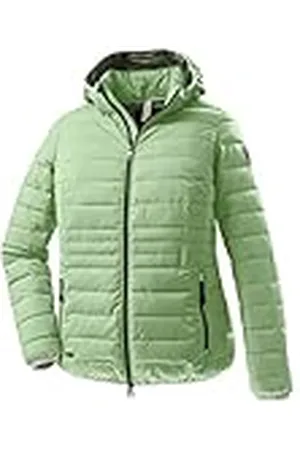 Stoy Damesjas in dons-look/gewatteerde jas met afritsbare capuchon - grote maten STS 17 WMN QLTD JCKT, , 44, 38228-000