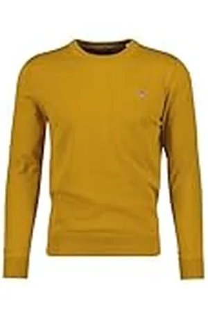 GANT Klassieke katoenen C-hals, , XL