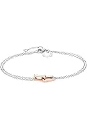 liebeskind LJ-1543-B-20 Armband bicolor, 20 cm, Roestvrij staal, Geen edelsteen