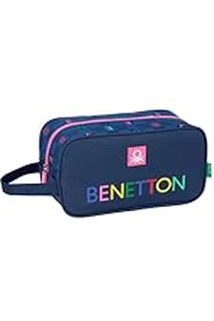 Safta BENETTON Damero - Middelgrote schoen, multifunctioneel, etui, sport, buitenschools, voetbal, comfortabel en veelzijdig, 29 x 14 x 15 cm, , M, Casual