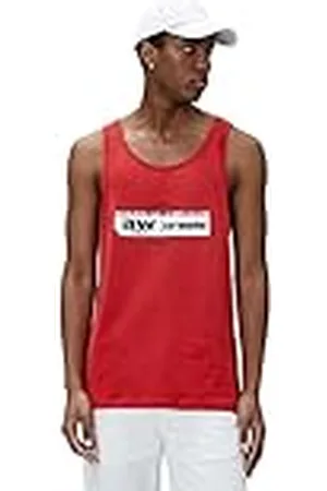 Koton Heren Slogan bedrukte tanktop Crew Neck Mouwloos Katoen, , M