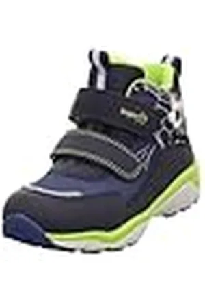 Superfit Jungen SPORT5 leicht gefütterte Gore-Tex Sneaker, BLAU/HELLGRÜN 8000