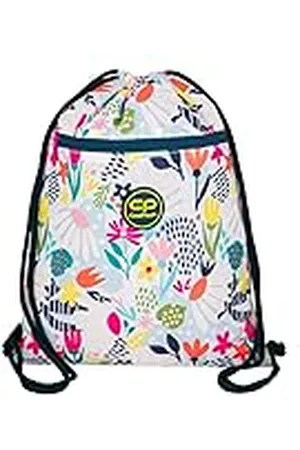 Coolpack Green Sunny Day, sporttas met trekkoord, uniseks, kinderen, eenheidsmaat, Meerkleurig, Eén maat