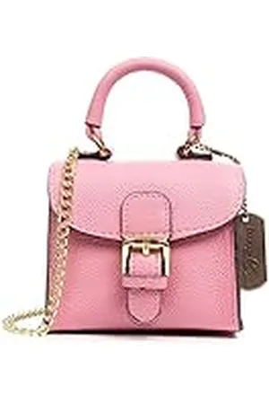 Firenze Artegiani . Annicco Mini-handtas en schoudertas voor dames, echt leer, Dollaro-afwerking, 12 x 8,5 x 10,5 cm, kleur: , , Hedendaags