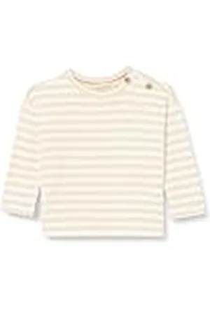 Noppies Bhisho Biscotti-N169 T-shirt met lange mouwen, gestreept, 3 maanden, uniseks, , 62 cm