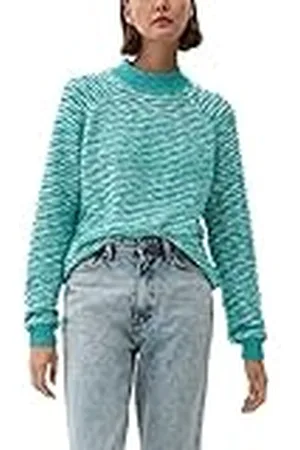 QS by s.Oliver Dames 50.2.51.17.170.2119332 Sweater, Blue Green, XL