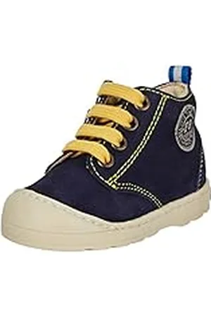 Falcotto BLUMIT Zip Pantoffels, Navy Yellow, 19 EU, marineblauw/geel