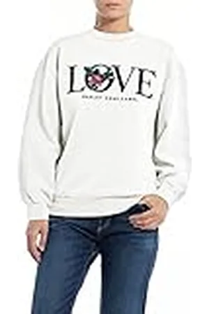 Replay Dames sweatshirt katoen Rose Label Collection, , L