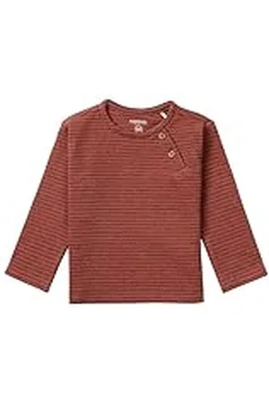 Noppies Baby Tiburon T-shirt met lange mouwen voor jongens en jongens, , 56 cm