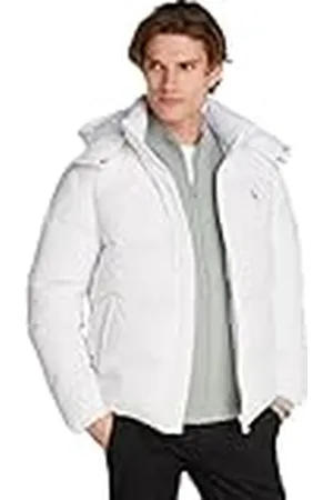 Calvin Klein Jeans Heren ESSENTIALS DOWN JACKET J30J325946, Puffer Jacket, Wit, XXL, , XXL