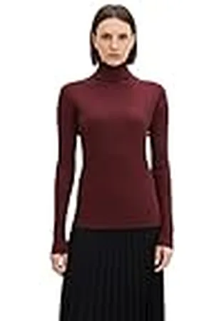 TOM TAILOR Dames 1035066 Pullover 13051-Port Red, L