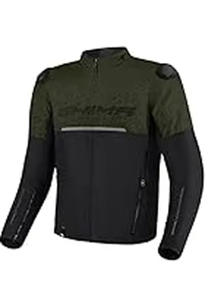 Shima DRIFT Motorjas voor Mannen Lichtgewicht Ademend Zomer Mesh Mens City Biker Jacket met CE Terug Schouder Elleboog Armor Pads Breedte Aanpassing, , 4XL