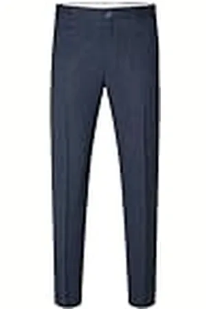 SELECTED SELETED HOMME Slhslim-Oasis Linen TRS Noos Kostuumbroek voor heren, , 60