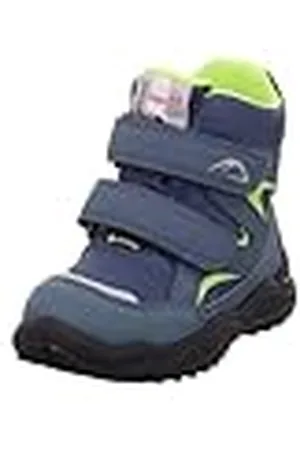 Superfit Glacier Warm gevoerde Gore-tex sneeuwlaarzen voor babyjongens, Blauw groen 8010, 21 EU