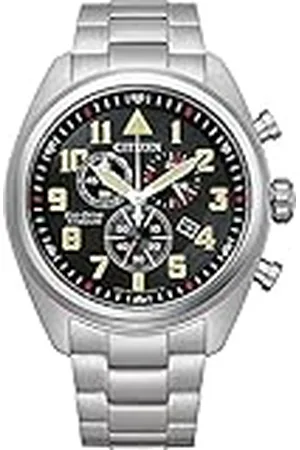 Citizen Heren Chronograaf Eco-Drive polshorloge titanium, , Eén maat, armband