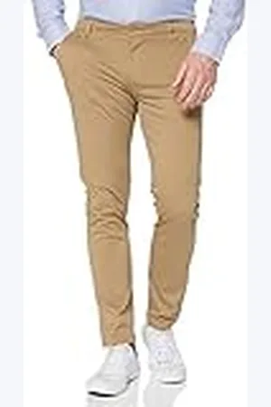 Dockers Smart Supreme Flex Alpha Skinny-Wonderknit broek voor heren, Nieuwe Britse kaki., 28W / 32L