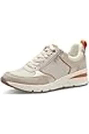 Tamaris Dames 1-23721-42 sneakers, oranje comb, 40 EU, , 40 EU