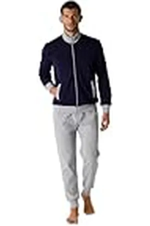 LVB Lang open sweatshirt Homewear, , M heren, , M
