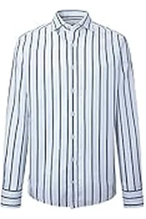 Hackett Heren Bold Stripe Shirt, , XXL, , XXL