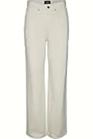 VERO MODA VMTESSA damesjeans met wijde snit, hoge taille, wijd gesneden jeans, , 27W / 32L