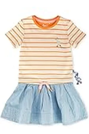 sigikid Meisjesjurk, zomer, korte mouwen, zomer, biologisch katoen, kinderjurk, , 128