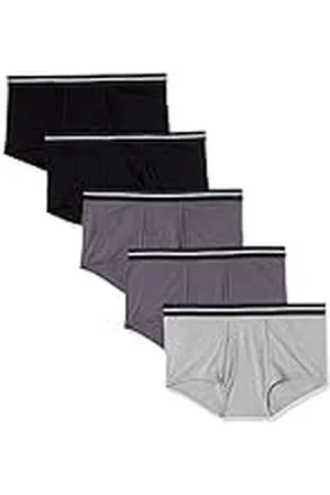 Amazon Heren katoenen tagvrije slips, pak van 5, , 6X-Large Big
