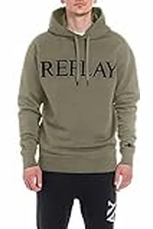 Replay Herenhoodie met capuchon, , XS