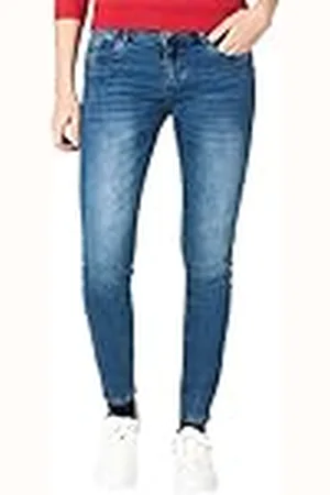 Timezone Dames Tight SanyaTZ Jeans, Pen Blue Wash, 29/32