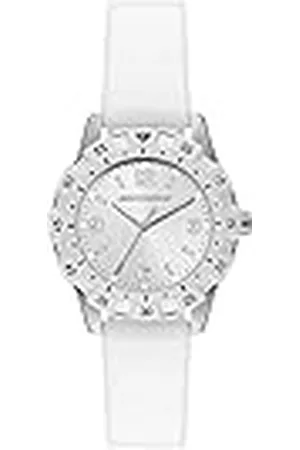 Skechers Horloge voor dames, Quartz uurwerk met siliconen, polyurethaan, lederen of roestvrij stalen band, ,34MM