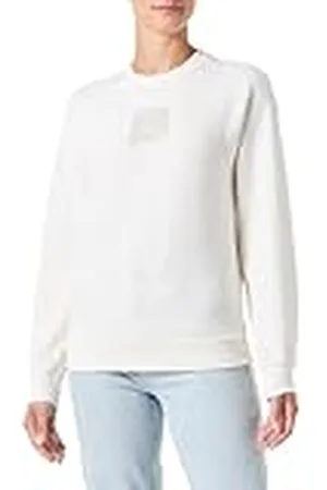 Armani Exchange Sweatshirt met vierkant logo, ronde hals, , M