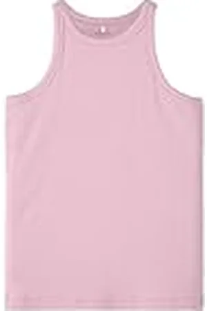 NAME IT Nkfkab Sl Slim Top Noos geribbelde tanktop voor meisjes, , 158-164