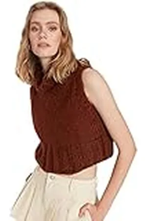 Trendyol Dames Bicycle Collar Knitwear Sweater, , L, , L