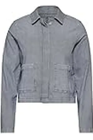 CECIL B212208 Overshirt van jeans, Mid Blue Wash, eenheidsmaat voor dames, , One Size