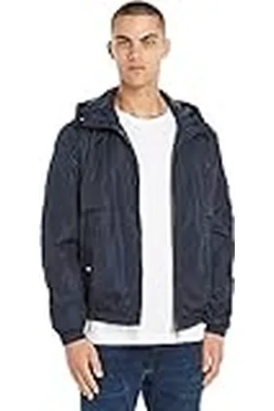 Tommy Hilfiger RWB Regatta SAIL jas met capuchon geweven, Desert Sky, S, , S