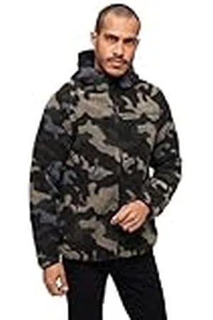 Brandit Werkjack van teddyfleece, camouflage (donkere camouflage), S