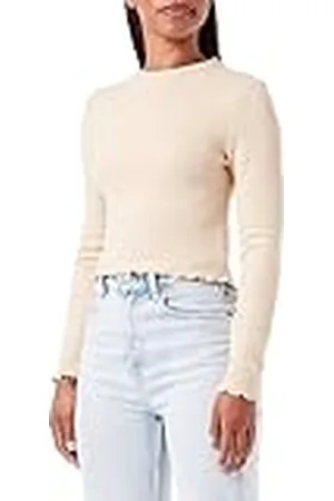 ONLY Selected Homme Onlkitty L/S Top Cropped Jrs Noos voor dames, , M