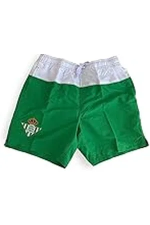 Genérico Real Betis Voetbalbadpak voor volwassenen, en wit, met zakken, officieel product (L), , L