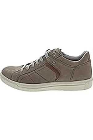 Jomos Heren Rallye Sneaker, Smoke/Cognac, 44 EU, , 44 EU Breed
