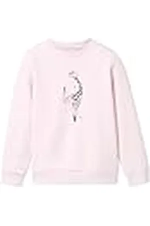 TOM TAILOR Sweatshirt voor meisjes met 3D-print, , 116-122