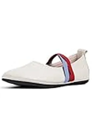 Camper Right Nina K201665 Ballerina voor dames, Wit Natuur 001 Tws, 39 EU