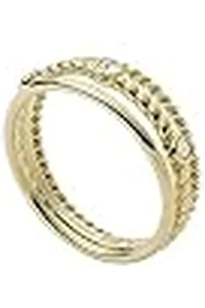 Fossil Vintage Heritage Gouden Roestvrijstalen Voorgestapelde Ring voor Dames, JF03801710