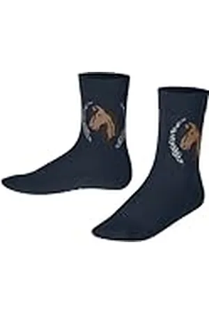 Falke Uniseks-kind Sokken Horse K So katoen gedessineerd 1 paar, , 35-38