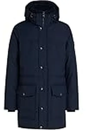 Tommy Hilfiger Heren ROCKIE UTILITY PARKA MW0MW36593, Puffer Coat, Blauw, XXL, , XXL