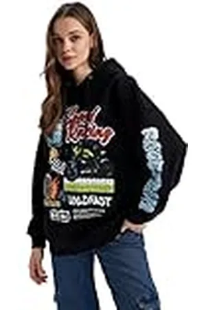 DeFacto Sweatshirt voor dames, , XS