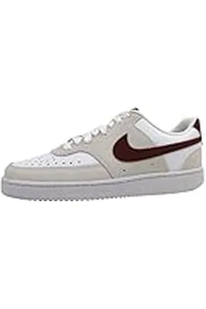 Nike Dames W Court Vision Lo Low Top schoenen, White/Team Red-Adobe-Dragon Red, 37,5 EU, , 37.5 EU