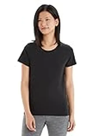 Icebreaker Dames TENCEL Lyocell Katoen SS T-shirt Dagelijks Gebruik, Avontuur, Sport & Training - , XL